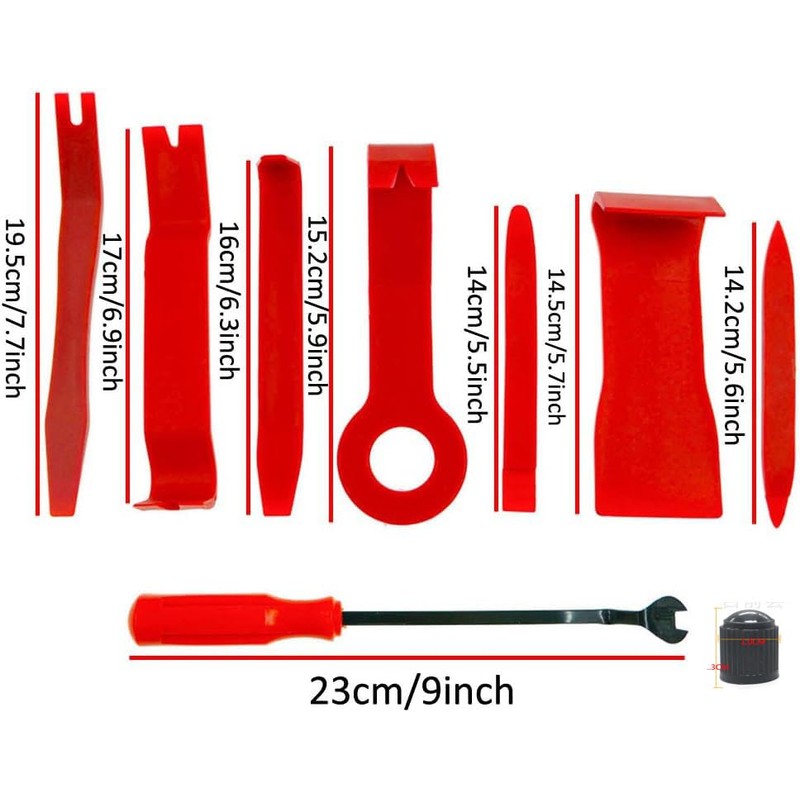 Yeanifeana Kit de Herramientas de Extracción de Molduras Automáticas,Juego de