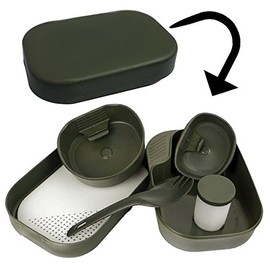 Copytec Wildo Camp A Box Tableware + Cutlery Survival Camping Outdoor Camping EPA #17137
