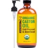 Seven Minerals New 16 fl oz Glass Bottle Castor Oil