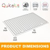 2PCS Cooling Racks for Cooking and Baking - 10" x