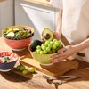 Metahom Salad Soup Bowls, Large Serving Bowls for Pho, Pasta