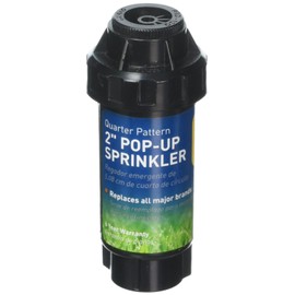 3-Pack Orbit 54324 2" Pop-Up Spray Head Sprinkler with Quarter Pattern Nozzle