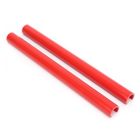 2pcs Grille Stripe Trims Decoration Replacement for 5 Series F07 F10 F11 F18 2010‑2017Red