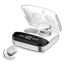 MIXX StreamBuds Ultra Dots True Wireless Earbuds with Zinc Alloy Charging Case, 24H Battery, Touch Controls, Custom EQ via App, Fast Charging, Bluetooth 5.3 (Black)