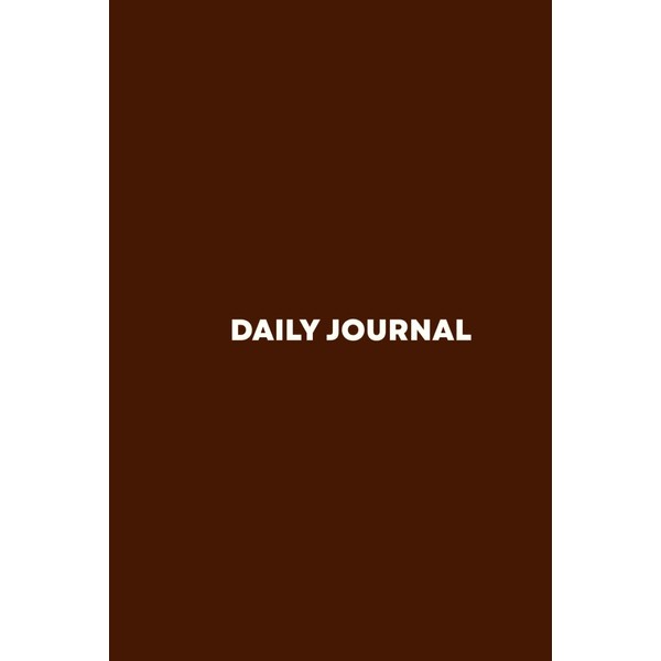 Double Paged Daily Journal