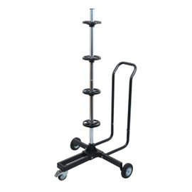GarageMate Heininger Heavy Duty Tire Storage Dolly, Fits 13-18 Inch Rims, Up to 10.5 Inch Wide, 220 Pound Capacity, Protects Tires, Easy Maneuvering, Quick Assembly, Garage Organizer