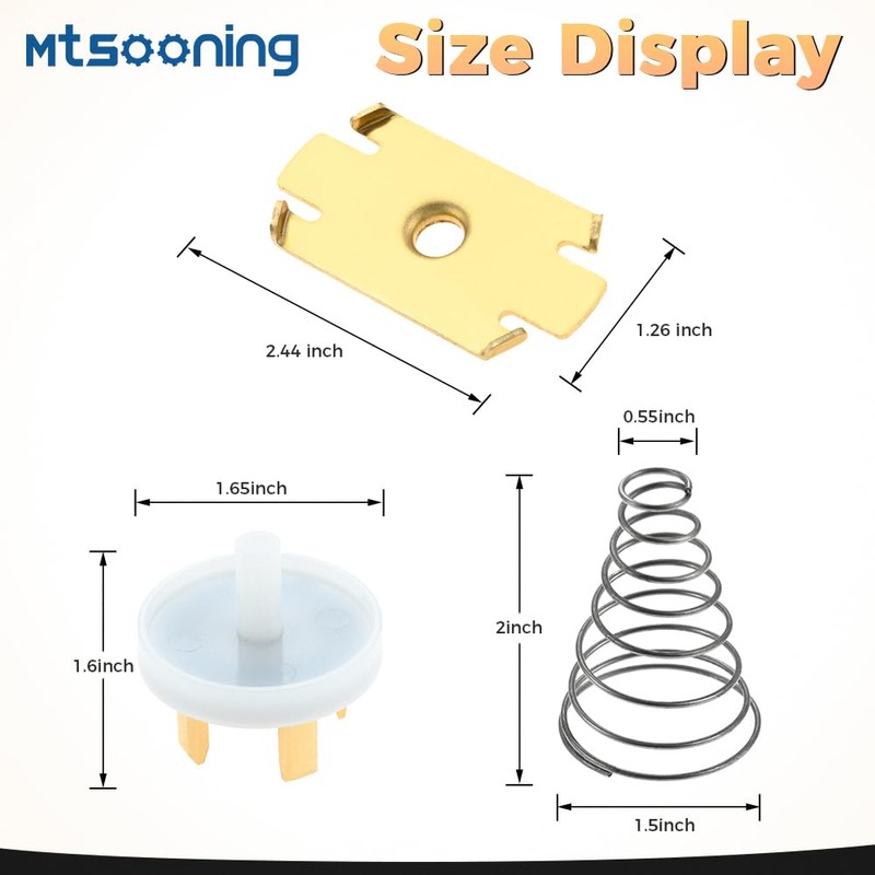 Mtsooning 905-052 765 Check Valve Assembly Repair Kit Replacement for