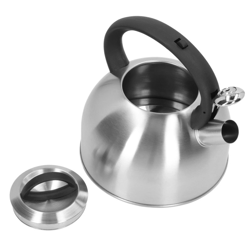 3L Stainless Steel Whistling Kettle with Insulated Handle, Quick Boiling