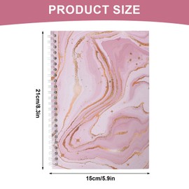 A5 Sticker Scrapbook, Sticker Scrapbooks, Reusable Sticker Book, Sticker Storage Notepads, Empty Sticker Album, for Children and Adults, Sticker Collection, 21 x 15 cm (Pink)