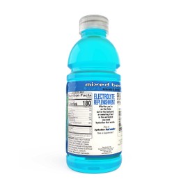Sqwincher Activity Drink Bottles | Mixed Berry Flavored | Low Calorie | Low Sodium | Ready-To-Drink | Electrolyte Replenishment Hydration Drink | 20 oz (Case of 24)