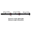 Lightweight Aluminum Alloy 3 Section Tripod Extension Arm, Extendable Height,