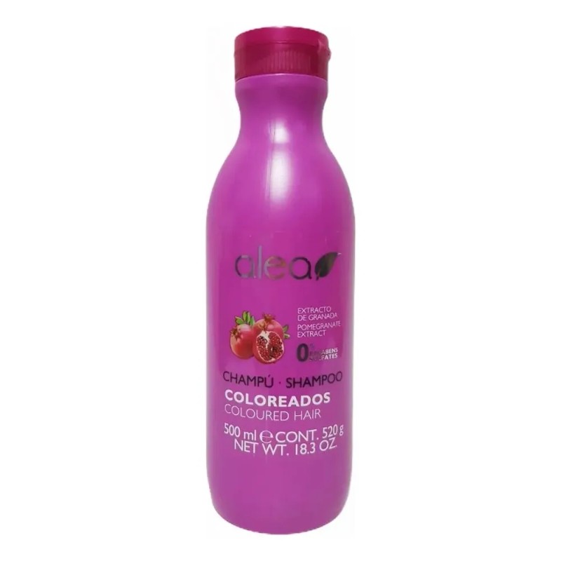 Salerm Alea Shampoo Para Cabello Teñido Granada 500ml