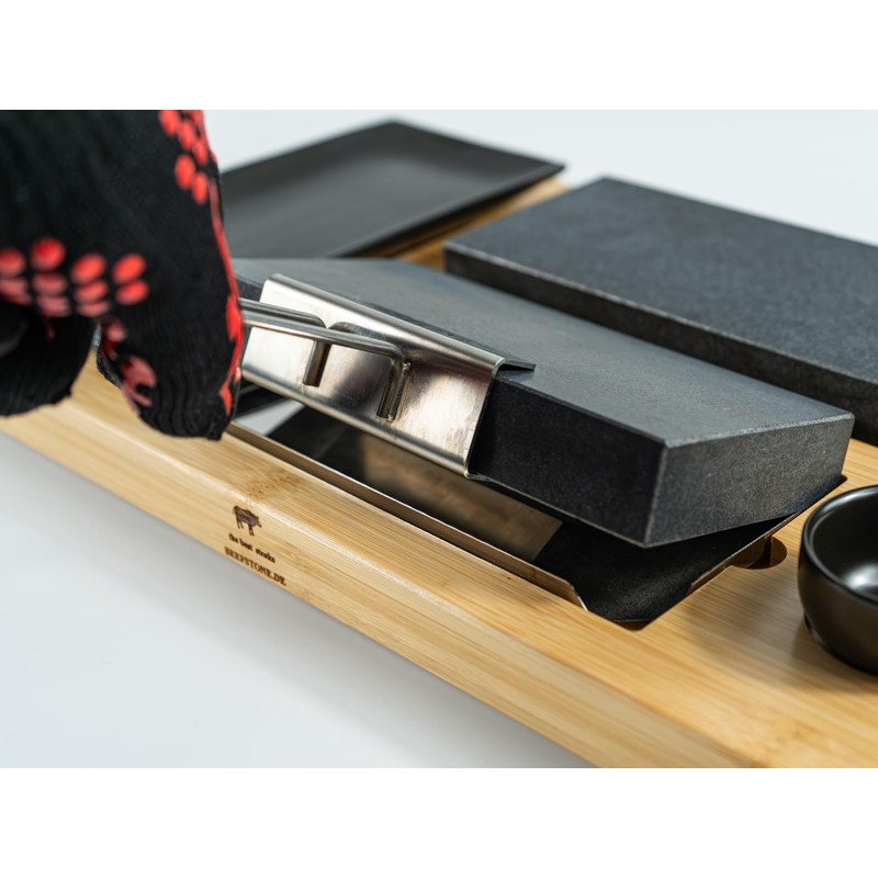 BEEFSTONE 100% Stainless Steel Lava Stone Lifting Tool - For