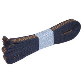 Banshu Kogei ao for Sword (Serious Iai Sword), Bag String, 4 Minutes, Width 0.5 inches (12 mm) (For Swords, 70.9 inches (180 cm), No. 7 Navy Brown), Sanada String