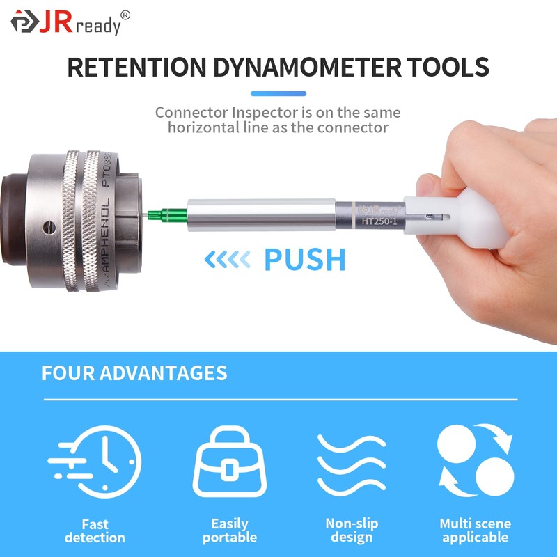 JRready 3-in-1 Contact Tester Automotive Tools,Detachable Electric Shock Tension Test