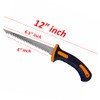 Wideskall 3-Pack 6.5" inch Utility Wallboard Drywall Hand Saw Confirm