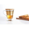 La Rochere Napoleon Bee Tea Cup with Infuser and Lid