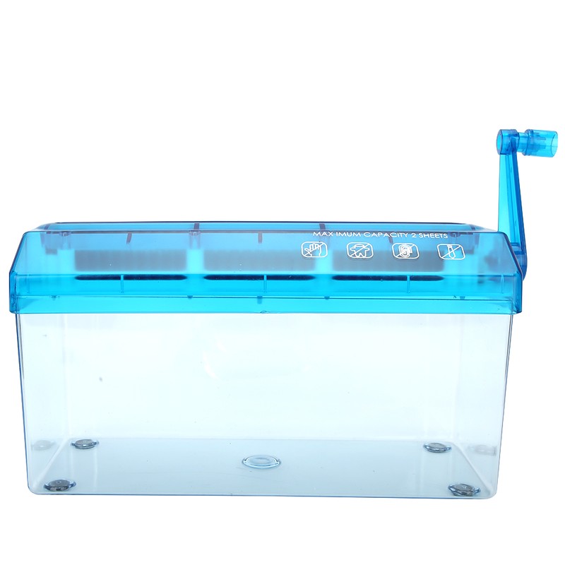 Hand Shredder MINI Desktop Manual A4 Office Supplies Protection Confidential