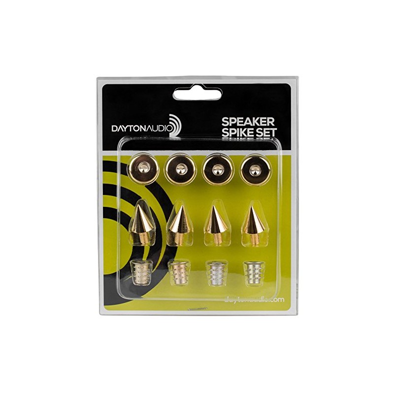 Dayton Audio DSS2-G Gold Speaker Spike Set of 4