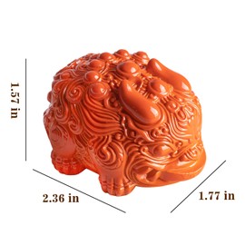 ICHAG Tea Pet, Pixiu Tea Pet, Japanese and Chinese Tea Set Accessories for Adults, Color Changing Resin Tea Pet, Decorative Good Luck Charm Feng Shui Tea Pet, Great Present for Tea Lover Friend