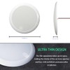 DAMAVO 12 Volt LED Lights 7" DC 12/24V 10W Downlight