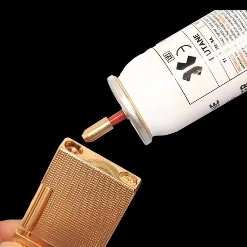 8 Pcs/Set Lighter Butane Gas Filling Adapter for S T