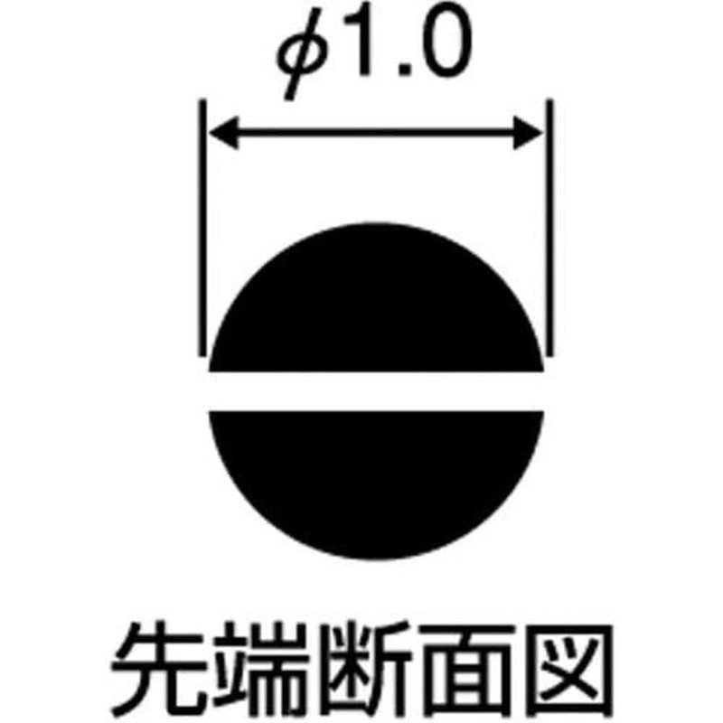ケイバ マイクロヤットコ 先細タイプ 150mm MY-636