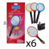 CB 6 Pza Raqueta Mata Moscas Y Mosquitos Recargable Oferta