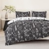 Jemiipee Bed Linen 135 x 200 cm White Anthracite Bed