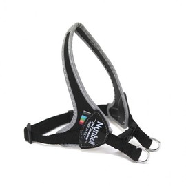 Lumina D Pet Fashion Dog Collar & Leash / Harness for Walks - Size L Black