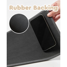 PADOOR Stair-Treads Non Slip, 1PC Stair Runner for Wooden Steps, Residue Free Stair Treads Stair Carpet Mat for Kids and Dogs Indoor 8"x30" Light Grey