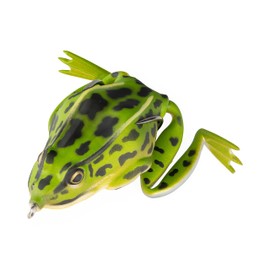 Lunkerhunt CF08 Combat Frog Fishing Lure, Green Tea