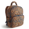 Vera Bradley Women's Featherweight Small Banbury Backpack Bookbag, Lotus Montage