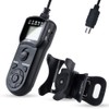 JJC Multi-function Timer Remote Control with Tripod Holder Clamp for