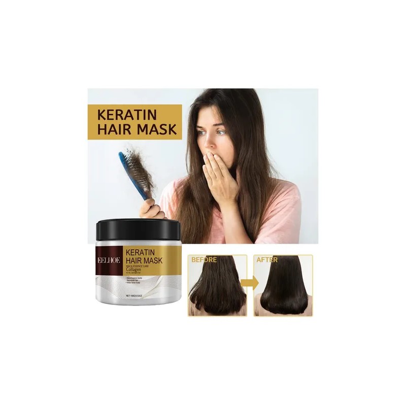 Mascarilla De Cabello Eelhoe Maca Power Colágeno Original