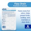 Plink Lemon Scent Drain Freshener Effervescing Tablets 6 Count Pack