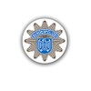 Sticker Federal Police BPOL Federal Republic of Germany 7 x