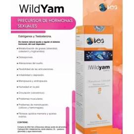 Crema Camote Silvestre Ives Evolution México Wild Yam