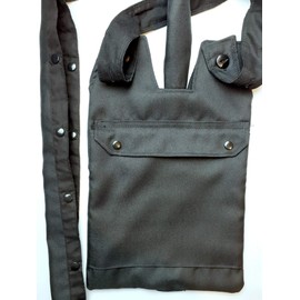 Catheter Night Bag Holder with a Pocket, Tube Cover (1 Meter Long) and Adjustable Handle. Cover for a Catheter Night Bag. Ideal for a Wheelchair User.