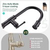 Touchless Oil Rubbed Bronze Kitchen Faucet with Soap Dispenser, DAYONE