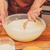 LLMSIX Danish Dough Whisk, Wooden Bread Whisking Tool for Mixing,