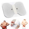 SensaMed - Set 9 Electrodos Parches 5x5 Lumbar Broche 3.5mm