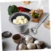 iplusmile 1Set Household Grinding Bowl with Pestle Manual Potato Crusher