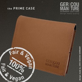 GC german couture Smart Case Compatible with IQOS Iluma Prime Terea and Mini Embroidery Cup Accessories Protective Case The Prime Case Cognac