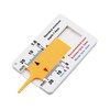 Flaconi Tread Depth Gauge for Cars, 0-20 mm Tread Depth