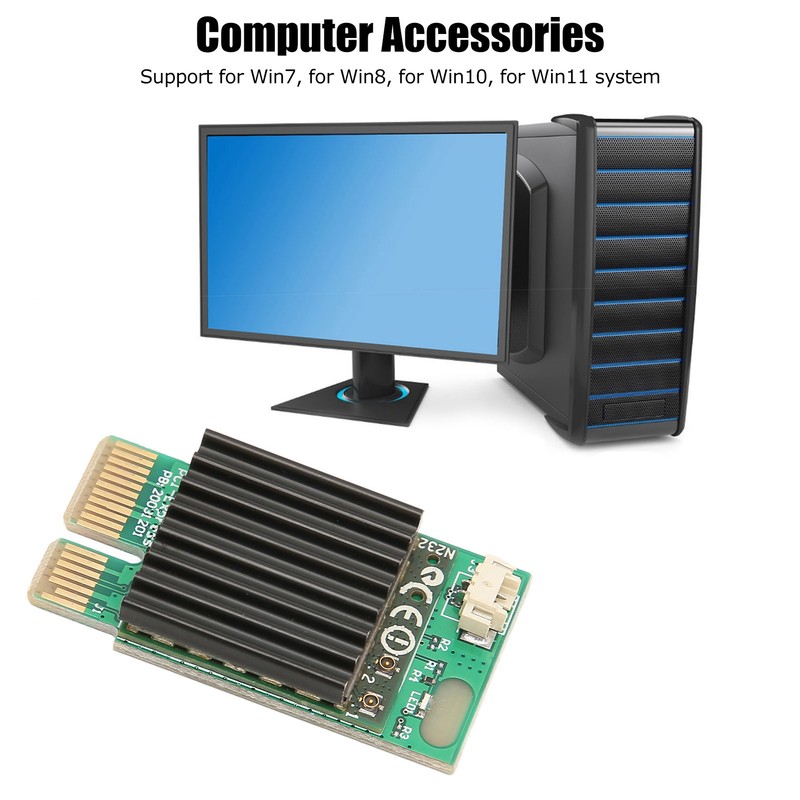 Wireless Card 1200Mbps 2.4G 5G Dual Band PCIE Gigabit Network