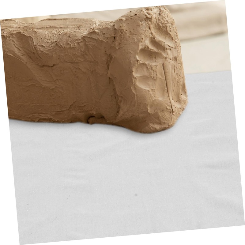 SHINEOFI Elegant Pottery Burlap Canvas Cotton Tablecloth Clay Sculpting Tools