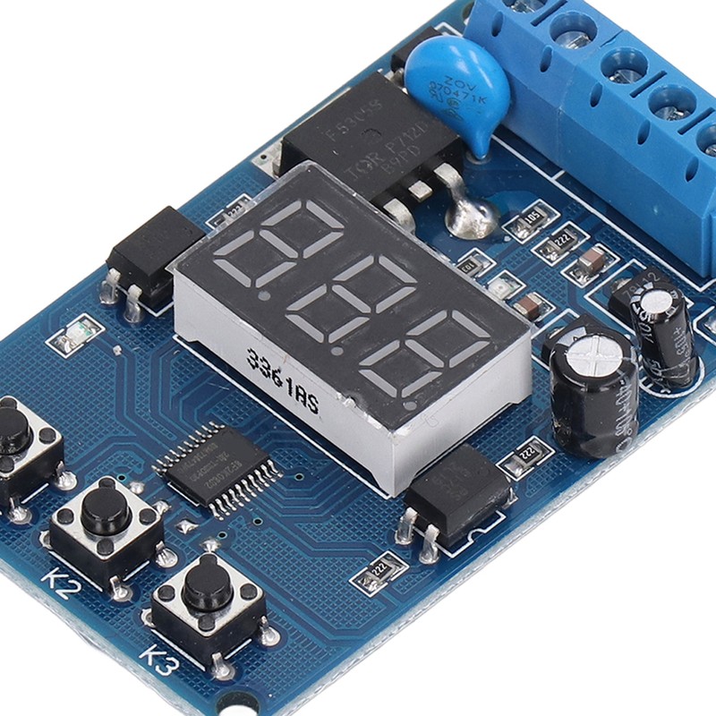 MOS Tube Control Board Adjustable Trigger Cycle Delay Switch Module