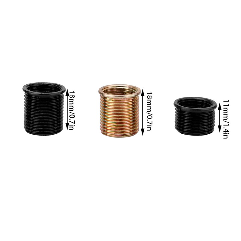 Spark Plug Rethread Kit, 16Pcs Auto Maintenance Tools M14x1.25 Spark