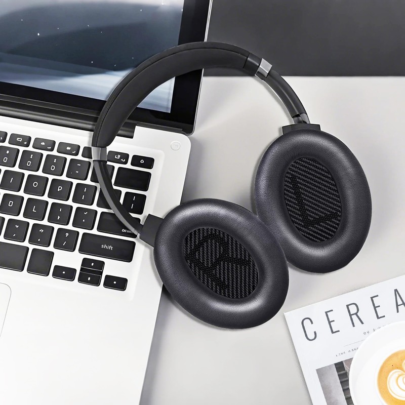 YISH Replacement Ear Pads for Bose QuietComfort 35: Protein Leather
